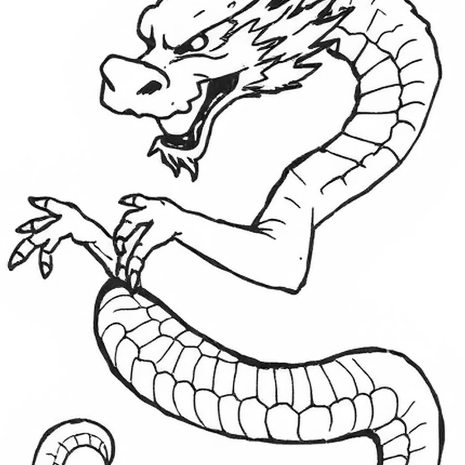Fine Line Dragon Wrapping Finger tattoo design, close-up detail