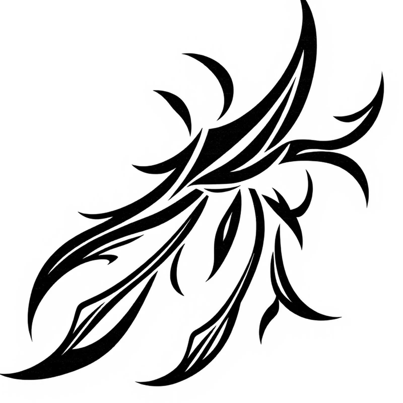 Neo Tribal Shoulder Cap tattoo design