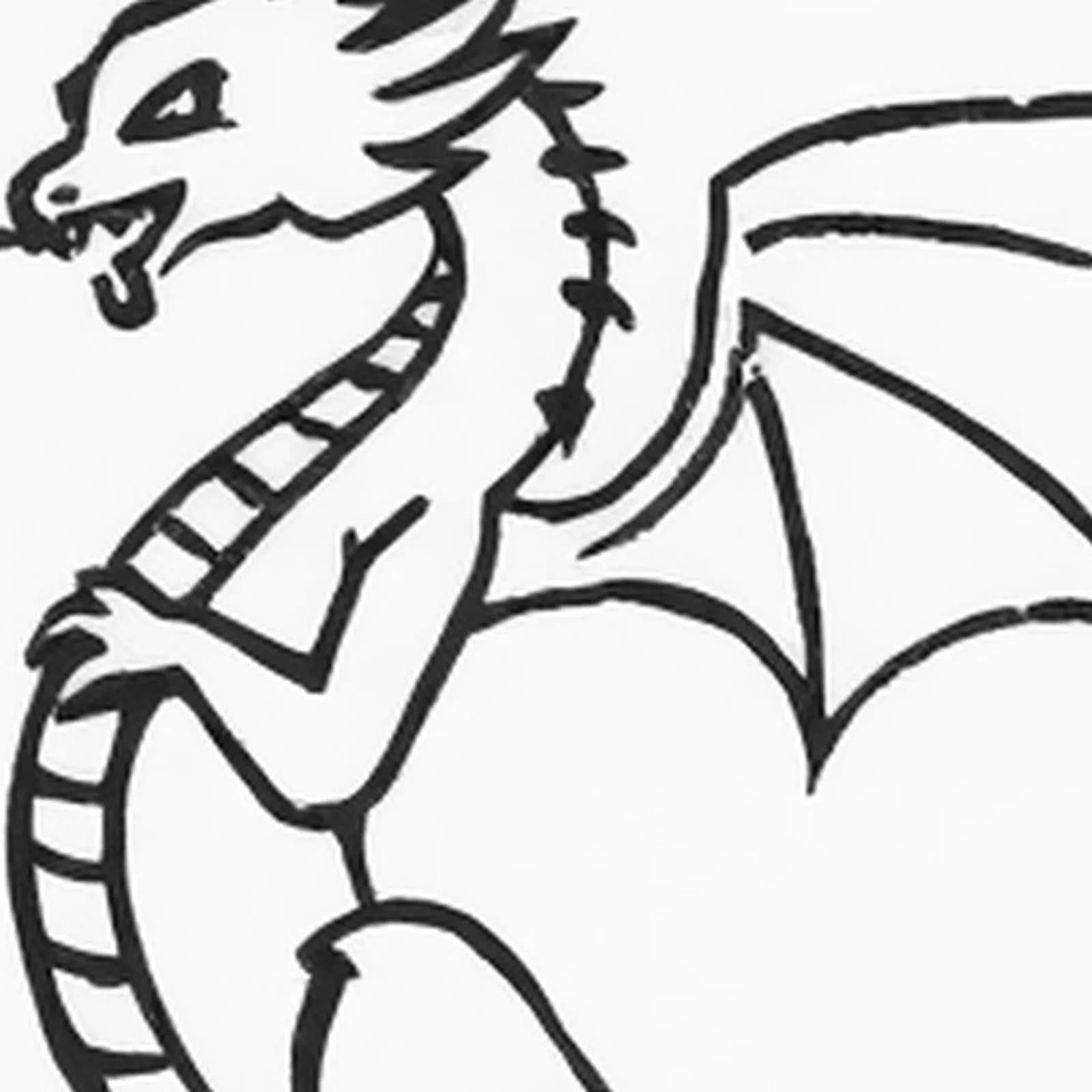 Micro Dragon Behind Ear tattoo design, close-up detail