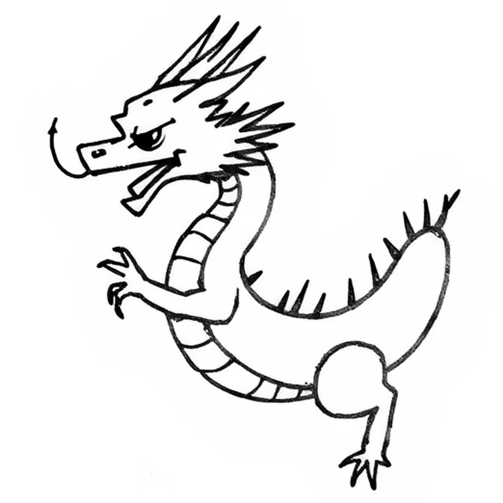Micro Dragon Wrist tattoo design